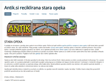 Tablet Screenshot of antik.si