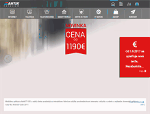 Tablet Screenshot of antik.sk